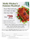 Molly Pitcher Meatloaf Flyer